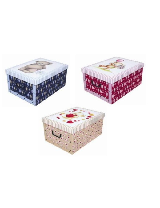 ASSORTED TEDDY BEAR BOX 52x40x25 CENTIMETERS