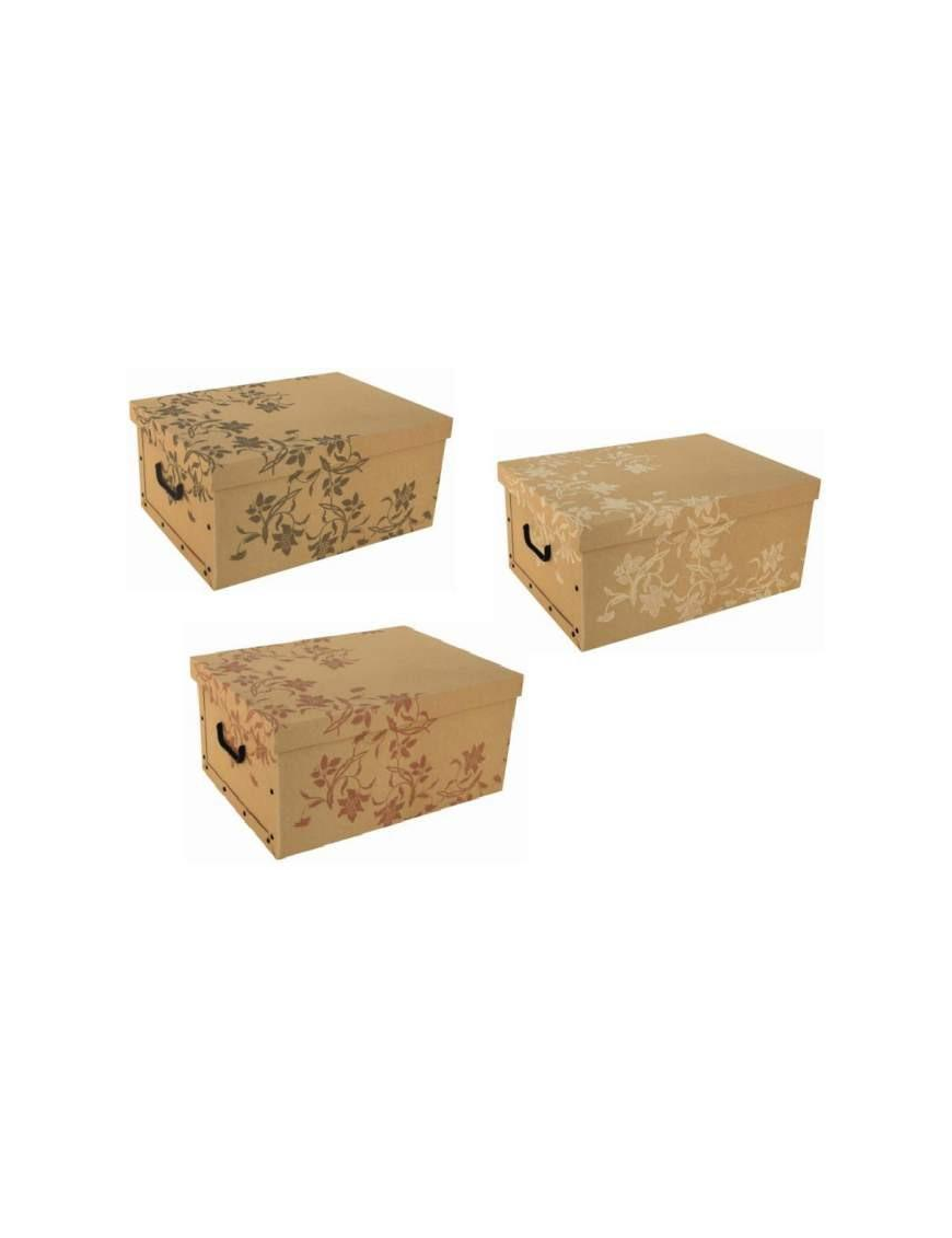 ASSORTED ECO BAROQUE FLOWERS BAG 52x40x25 CENTIMETERS
