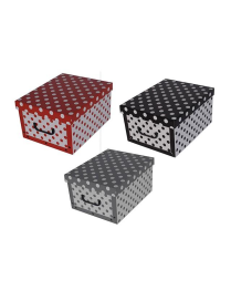 POLKA POLKA BOX 52x40x25 ASSORTED