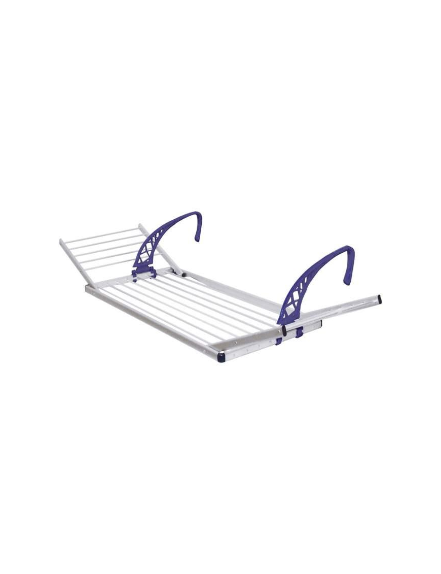 ALUMINUM BALCONY CLOTHING RACK WITH 10 METERS WINGS, TRILLY