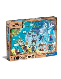 PUZZLE 1000 PIECES. FROZEN MAPS