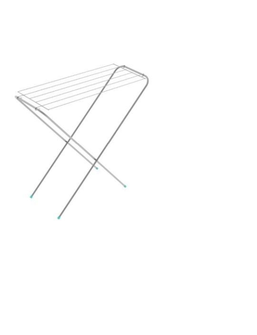 GAZZELLA STAND-MOUNTED CLOTHING RACK 6 METERS