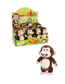 RIPETIX SCIMMIETTA PELUCHE 20 CM
