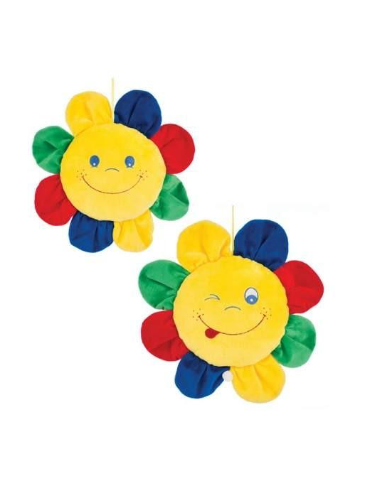 L.100% COCCOLE SOLE PELUCHE 24cm C/CAR
