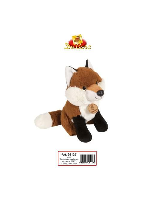 MORBIDELLI VOLPE PELUCHE 20 CM