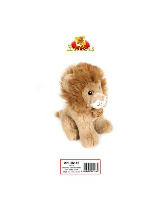 MORBIDELLI LEONE PELUCHE 20 CM ROY