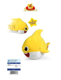 BABY SHARK PELUCHE 30 CM CON MOVIMENTO