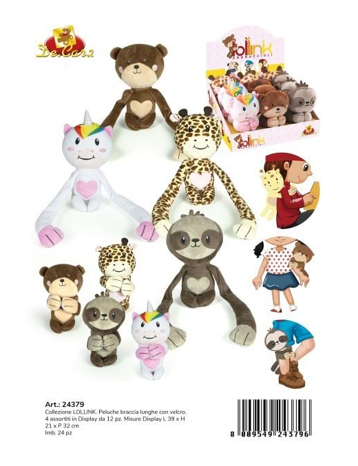 ANIMALI PELUCHE 20 CM