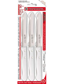COLTELLI TAVOLA 6 PEZZI BIANCO