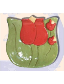L.TULIPANO CENTROTAVOLA 25x5cm SS68$$