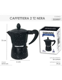 CAFFETTIERA NERA 2 TAZZE