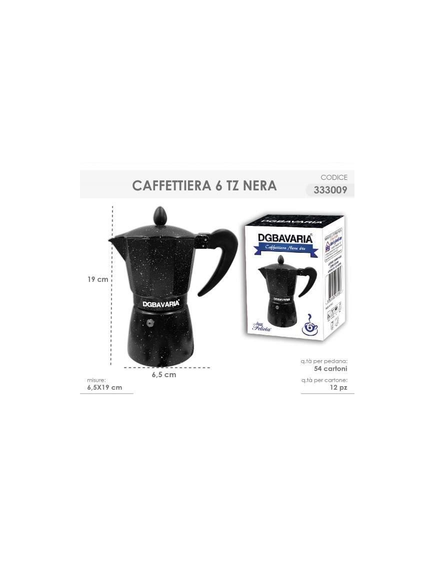 BLACK COFFEE POT 6 CUPS