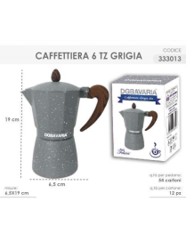 GRAY COFFEE POT 6 CUPS