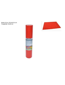 TEAR-OUT PLACEMAT 30x40 CENTIMETERS RED