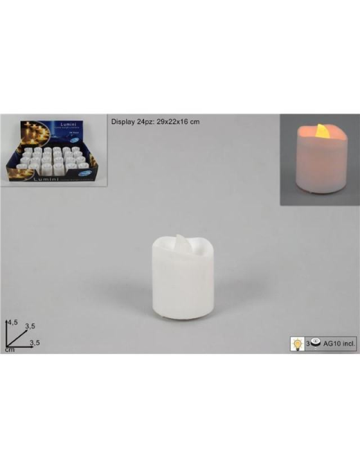 CANDELA LED BATTERIA 4,5 CENTIMETRI