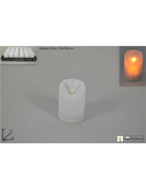 CANDELA LED BATTERIA 7 CENTIMETRI