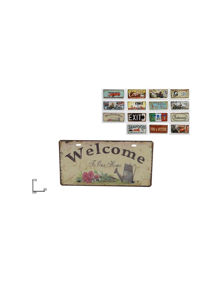 L.BRICO TARGHETTA VINTAGE 30x15cm  $$