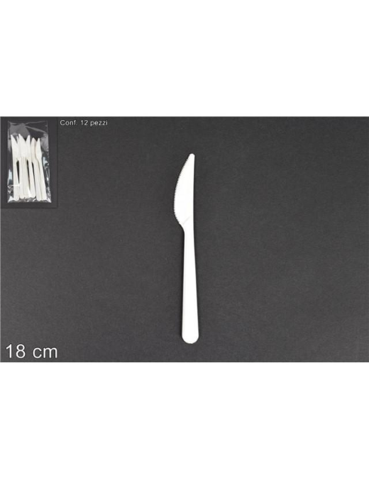 BIO COMPOSTABILE COLTELLO 12pz LN00239