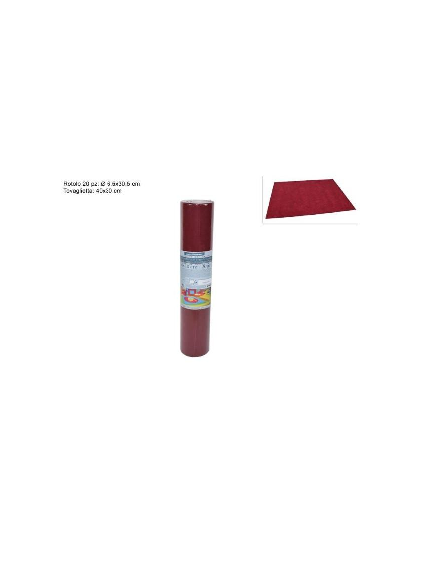 TNT TEAR PLACEMAT 30x40 BORDEAUX