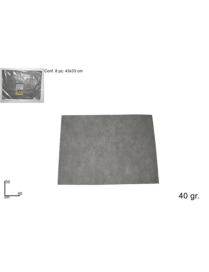 TNT PLACEMAT 30x40 CENTIMETERS 8 PIECES TAUPE