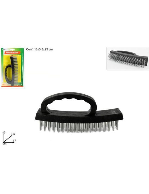 STEEL BRUSH 17 CENTIMETERS