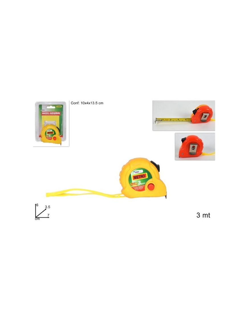 RETRACTABLE 3 METERS MEASURE MEASURE