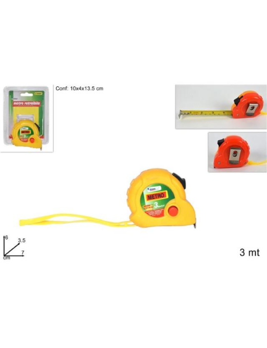 RETRACTABLE 3 METERS MEASURE MEASURE