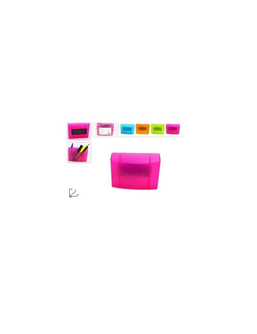 PEN HOLDER WITH FLUO COLOR MAGNET