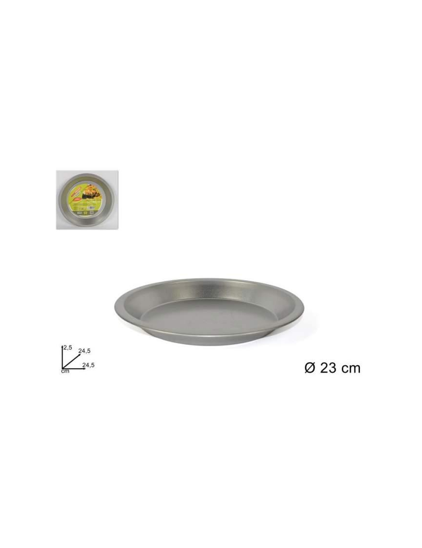 TEGLIA TONDA IN ALLUMINIO 23 CENTIMETRI