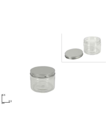 BARATTOLO PLASTICA DIAMETRO 8,5x6,5 CENTIMETRI