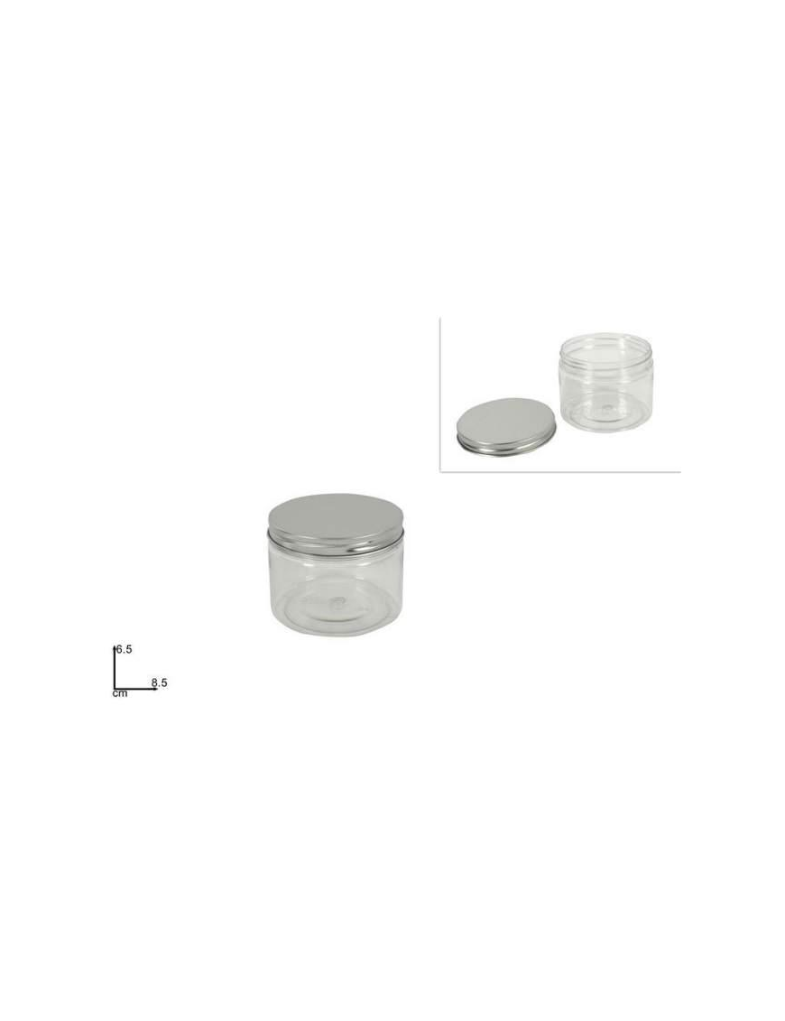 BARATTOLO PLASTICA DIAMETRO 8,5x6,5 CENTIMETRI