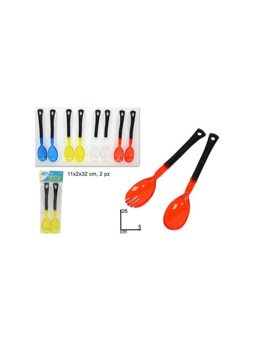 PAIR OF SALAD LADLES