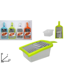 GRATER WITH CONTAINER 22x7x9 CENTIMETERS