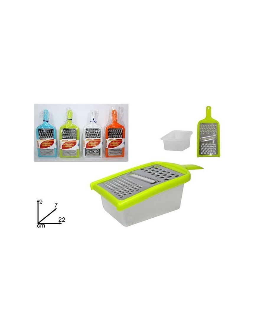 GRATTUGIA CON CONTENITORE 22x7x9 CENTIMETRI