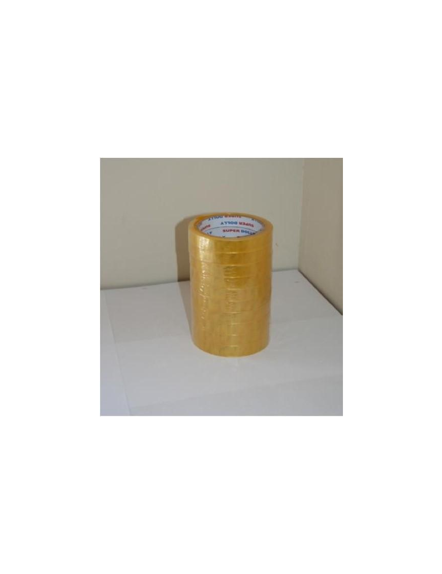 BRICO TRANSPARENT TAPE 15x66 MM 10 PIECES