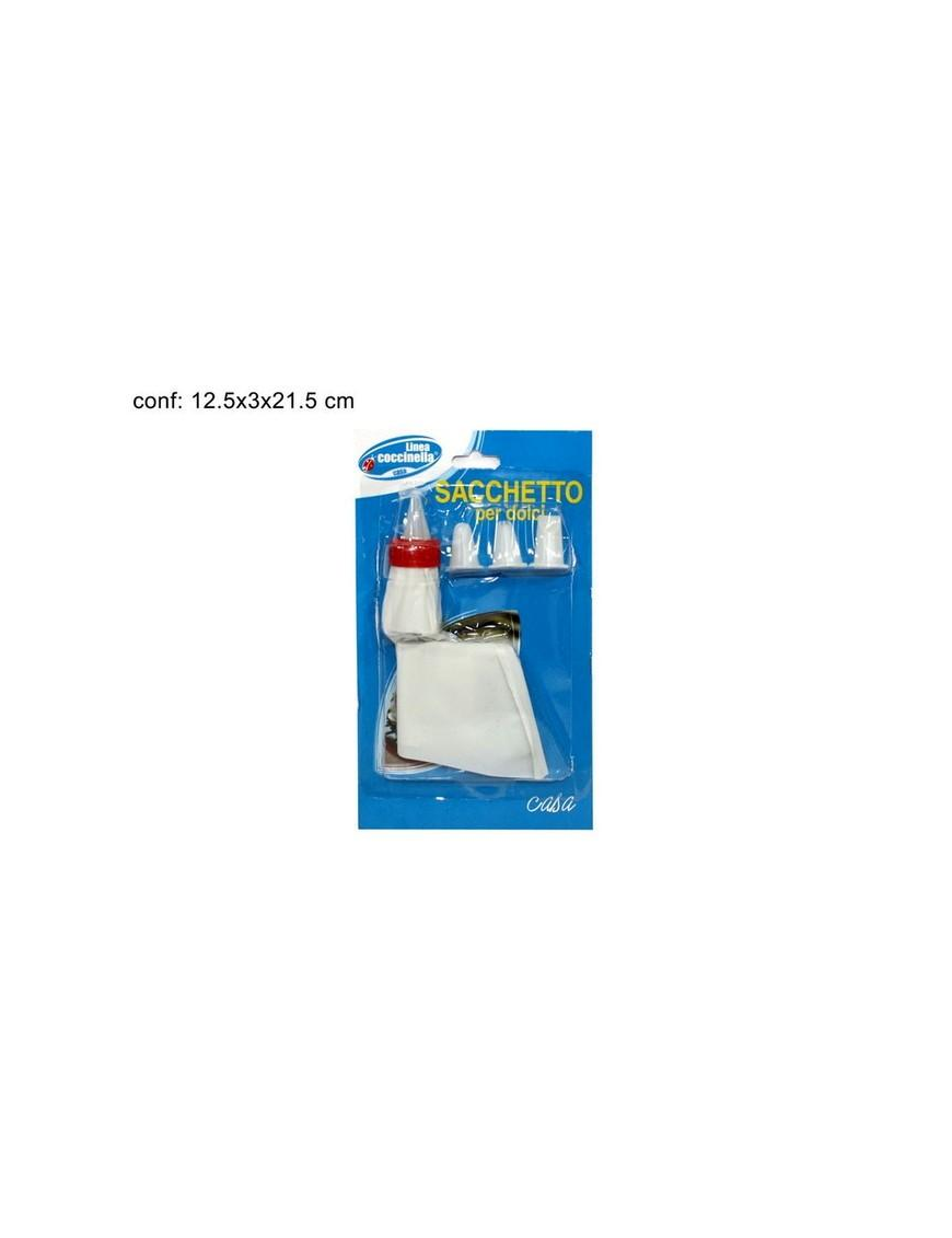 SACCO DECORATORE CON FORMINE PER DOLCI