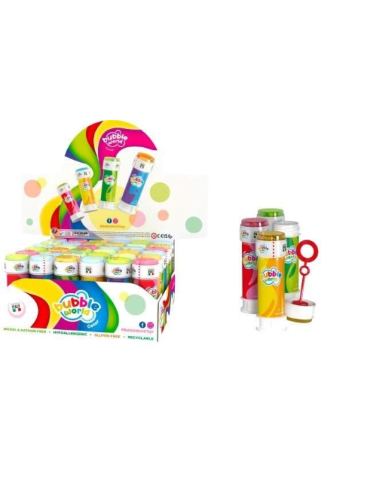 COLORED SOAP BUBBLES