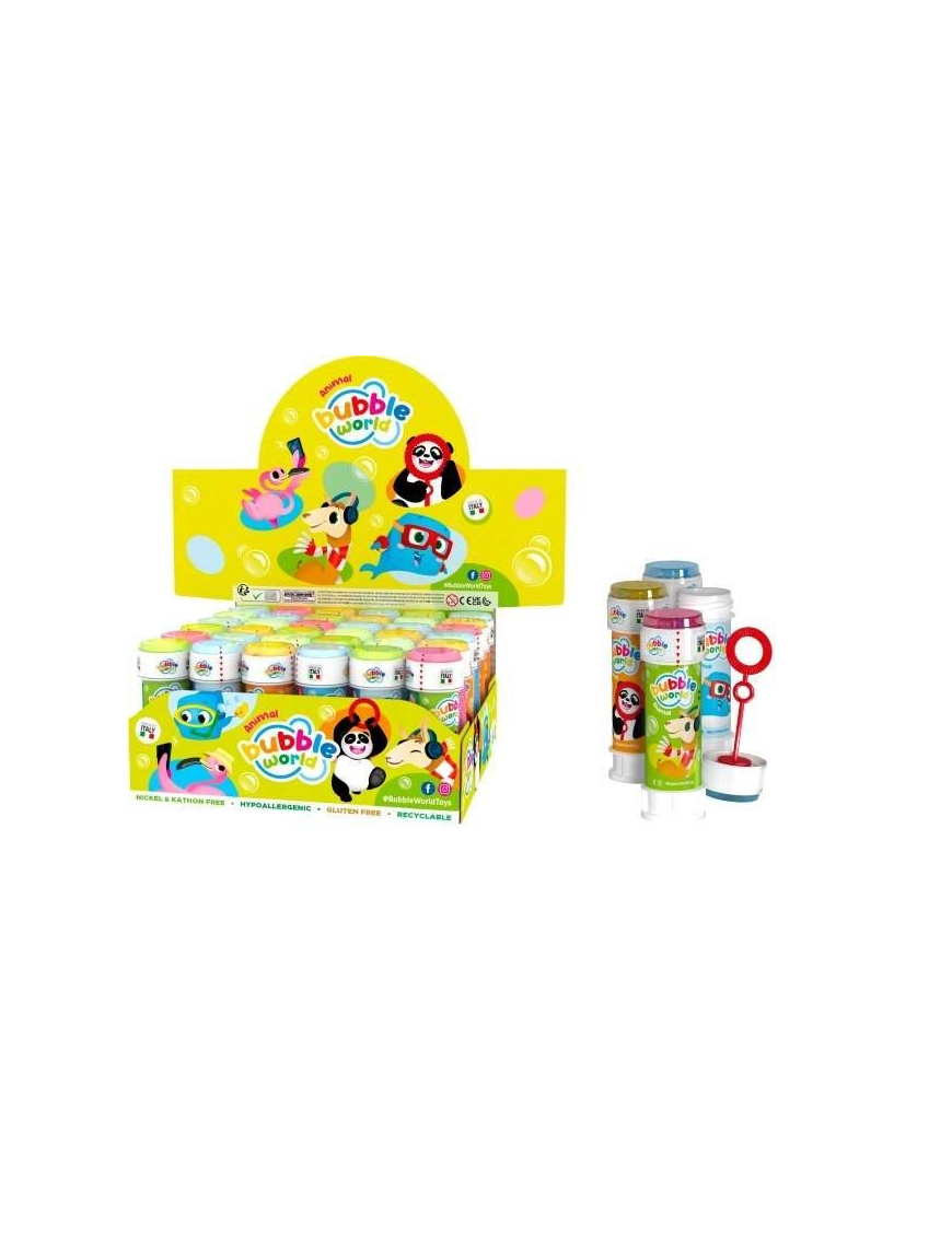 BOLLE DI SAPONE ANIMALI
