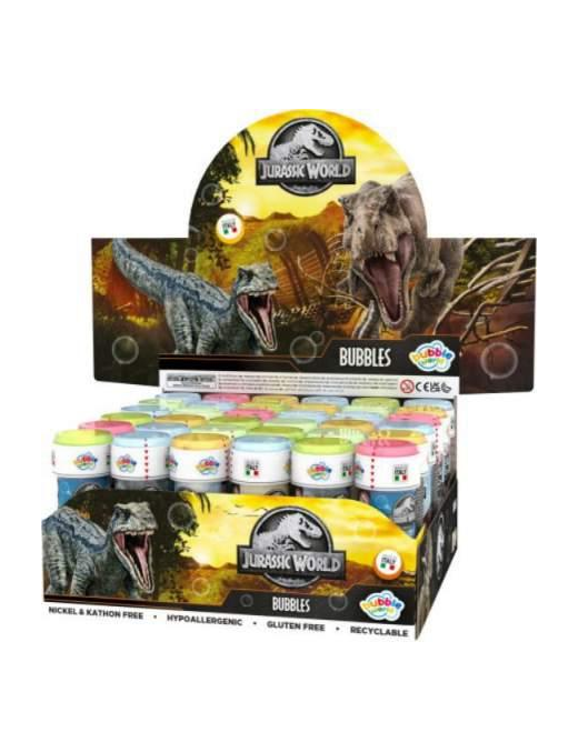 BOLLE DI SAPONE DI JURASSIC WORLD