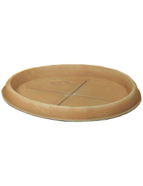 SAUCER FOR DUPLAST POT TERRACOTTA COLOR DIAMETER 75 CENTIMETERS