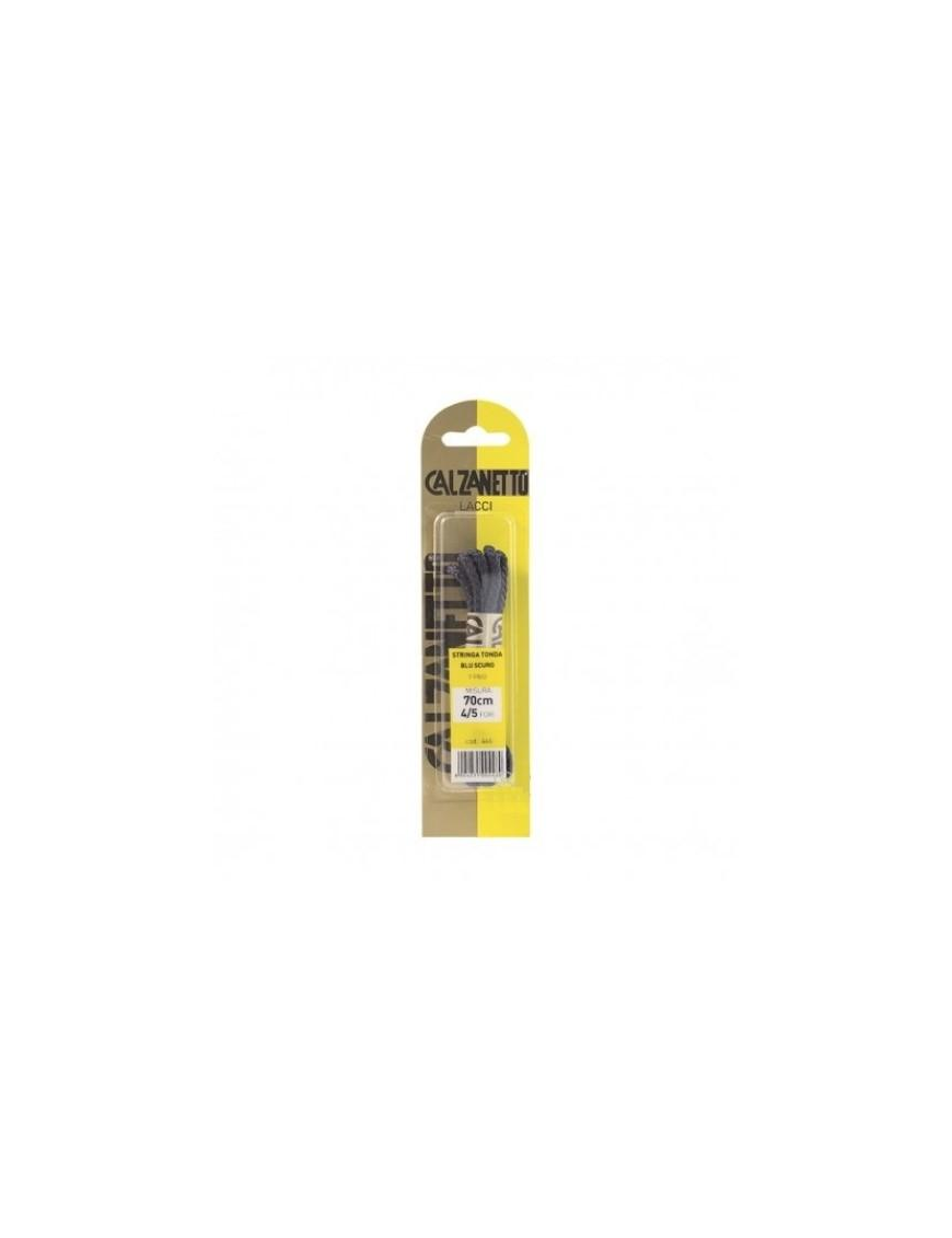 CALZANETTO LACCI 70 CENTIMETRI TONDI BLU 1 PAIO