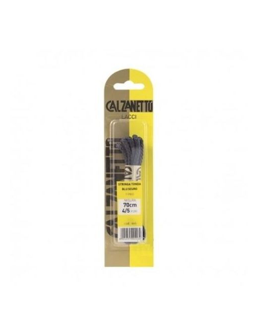 CALZANETTO LACCI 70 CENTIMETRI TONDI BLU 1 PAIO