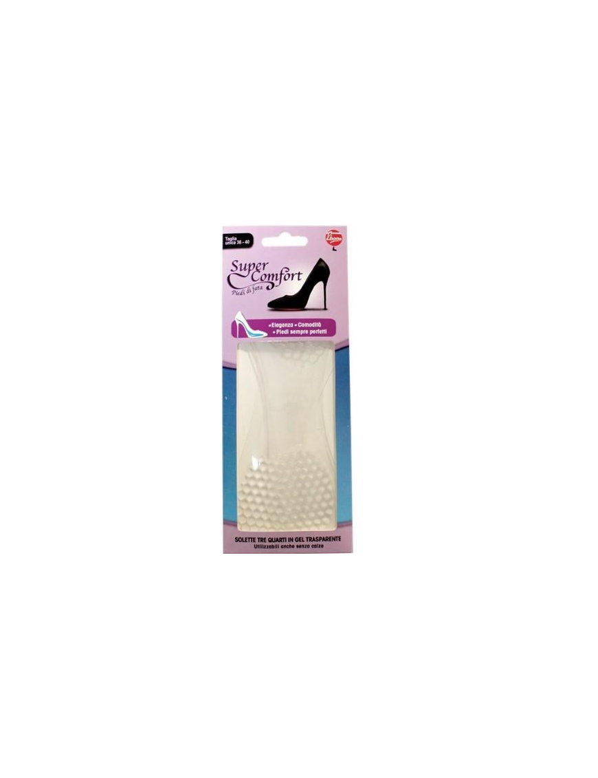 SUPERCOMFORT SOLETTE TREQUARTI GEL