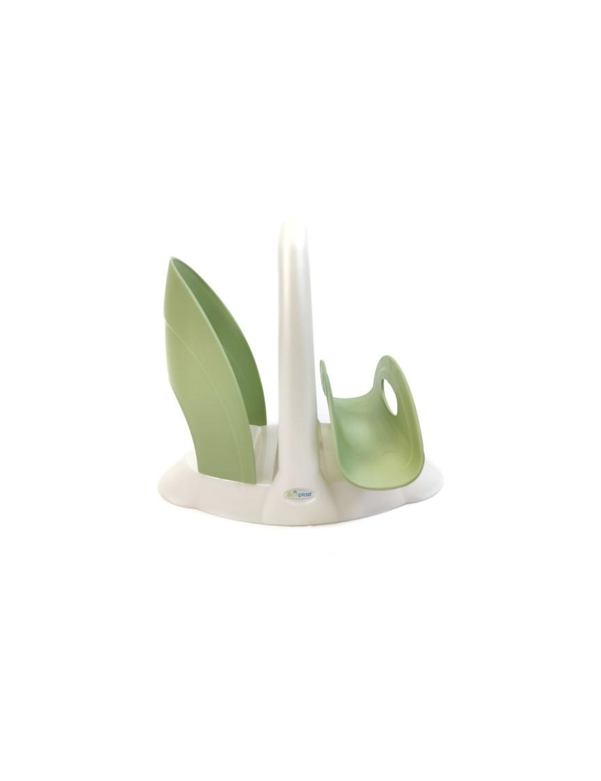 LINEA TULIPANO PORTATOVAGLIOLI+PORTA BICCCHIERI VERDE