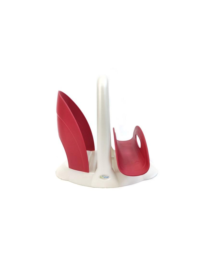 TULIPANO LINE RED NAPKIN HOLDER+CUP HOLDER