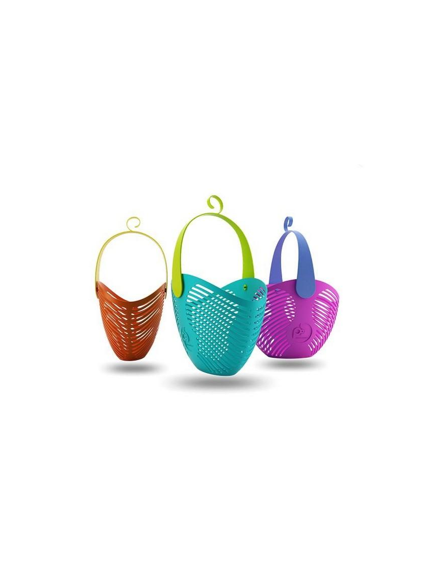 ARYA ASSORTED COLOR PEBBIN BASKET