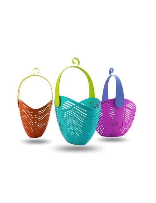 ARYA ASSORTED COLOR PEBBIN BASKET