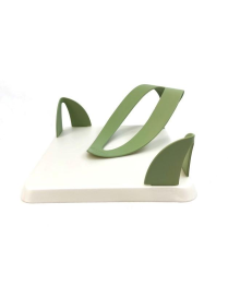 TULIPANO LINE GREEN SQUARE NAPKIN HOLDER