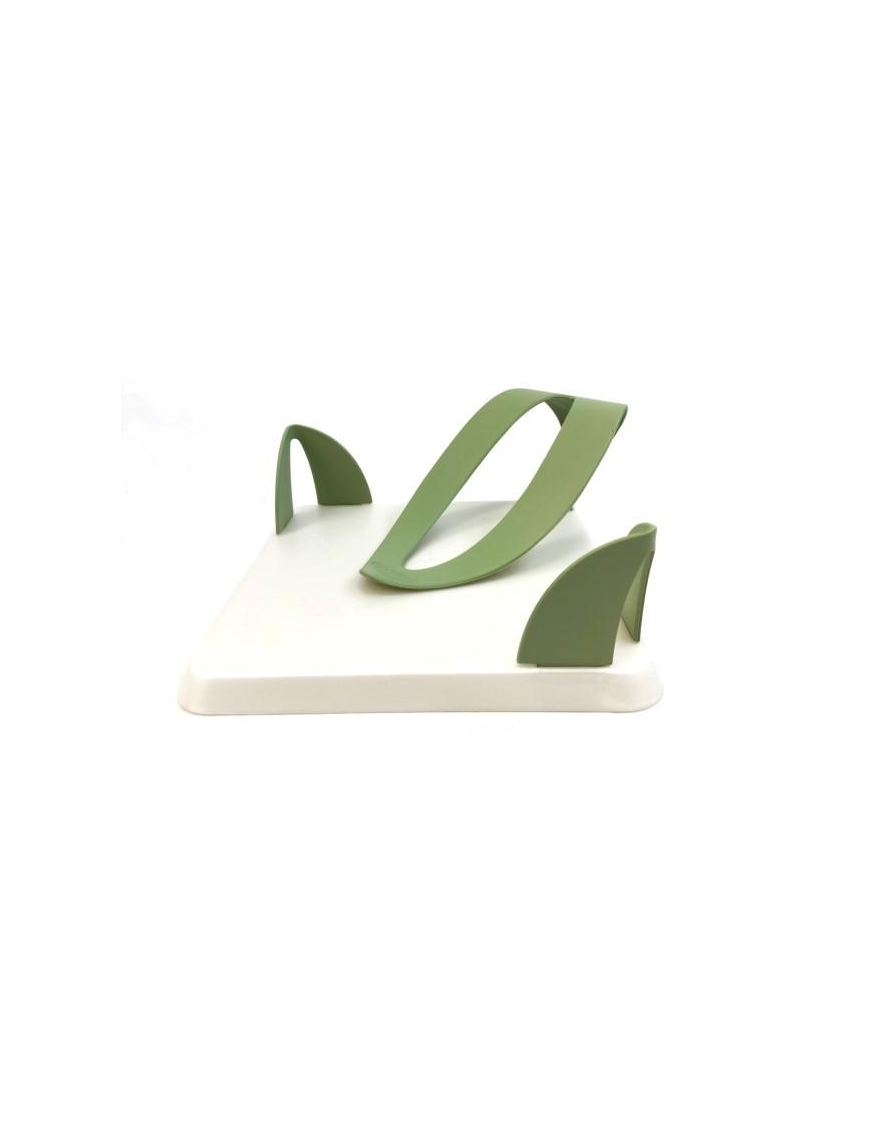 LINEA TULIPANO PORTATOVAGLIOLI QUADRATO VERDE
