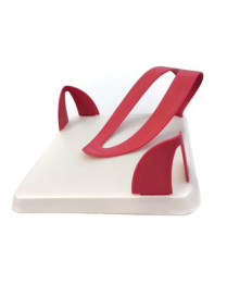 TULIPANO LINE RED SQUARE NAPKIN HOLDER